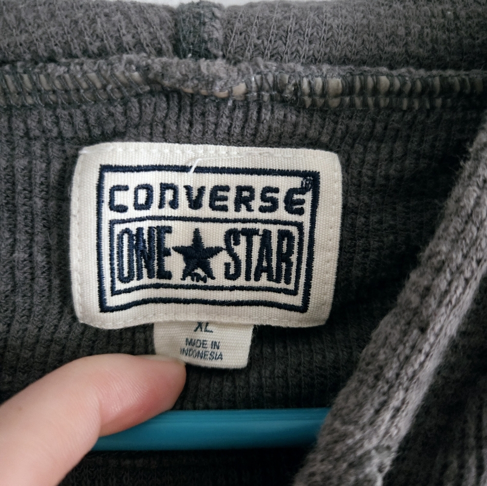 Mens converse xl pullover hoodie - Picture 5 of 5